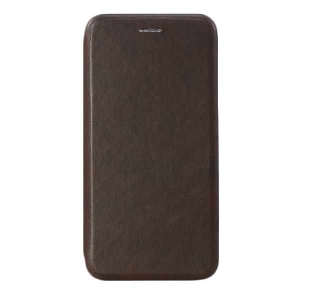 

Кофейный кожаный чехол для iPhone 7/8 Plus Book Cover Leather Case, Коричневый