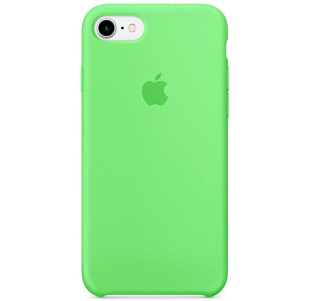 

Салатовый силиконовый чехол для iPhone 7/8 Silicone Case, Зеленый