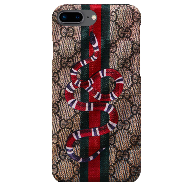 

Чехол-накладка для iPhone 7/8 Plus Fabric Collection Snake, С рисунком