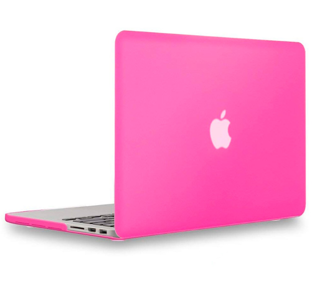 

Малиновая пластиковая накладка для Macbook Pro 13" Retina, Розовый