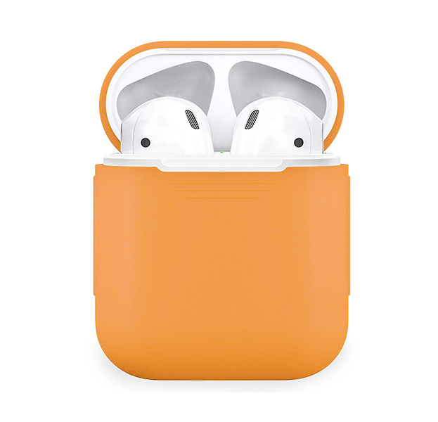 

Оранжевый силиконовый чехол для Apple AirPods