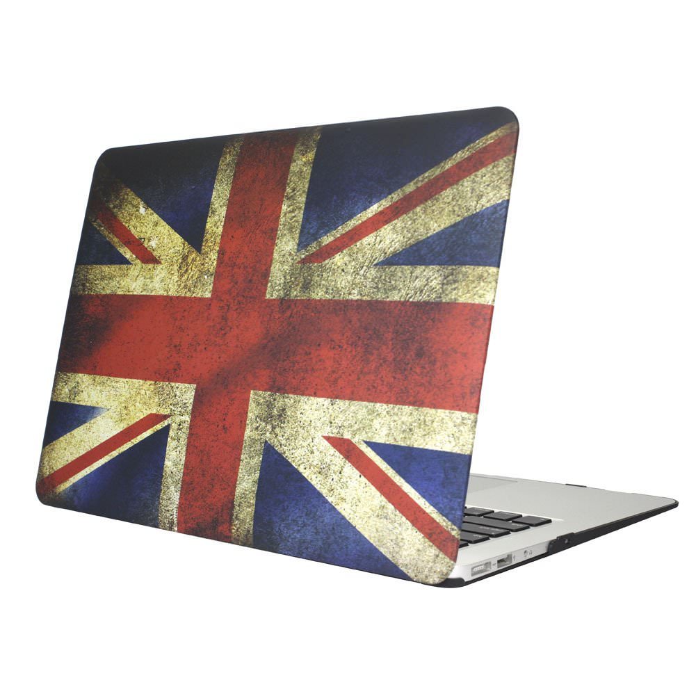 

Пластиковая накладка с картинкой для Macbook Air 11" UK Vintage Flag, Другой