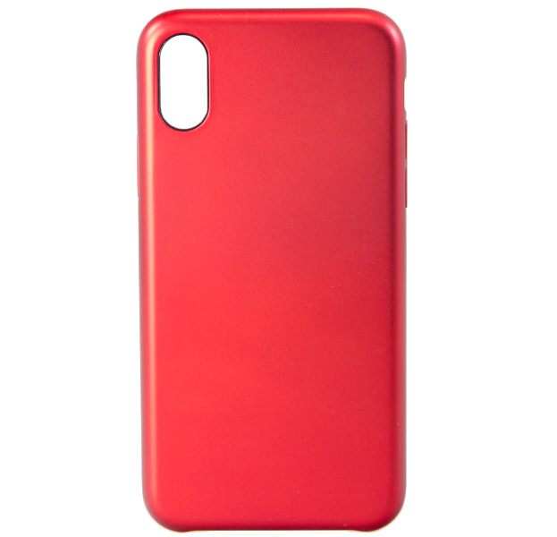 

Красный чехол-накладка для iPhone X/XS Devia Ceo 2
