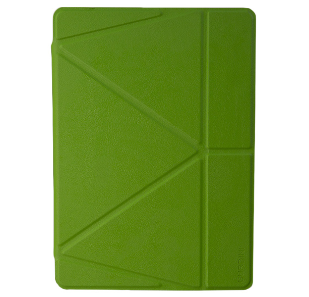 

Зеленый чехол-книжка для iPad Air Gurdini Light Case, Прозрачный