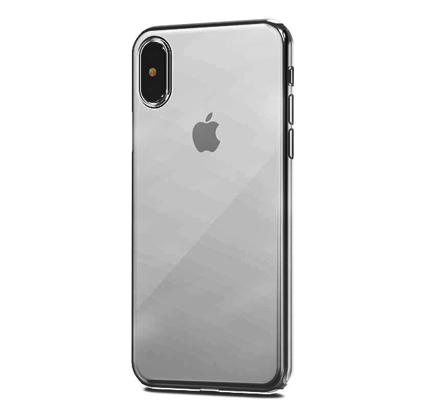 

Черный силиконовый чехол для iPhone XS MAX WK Design