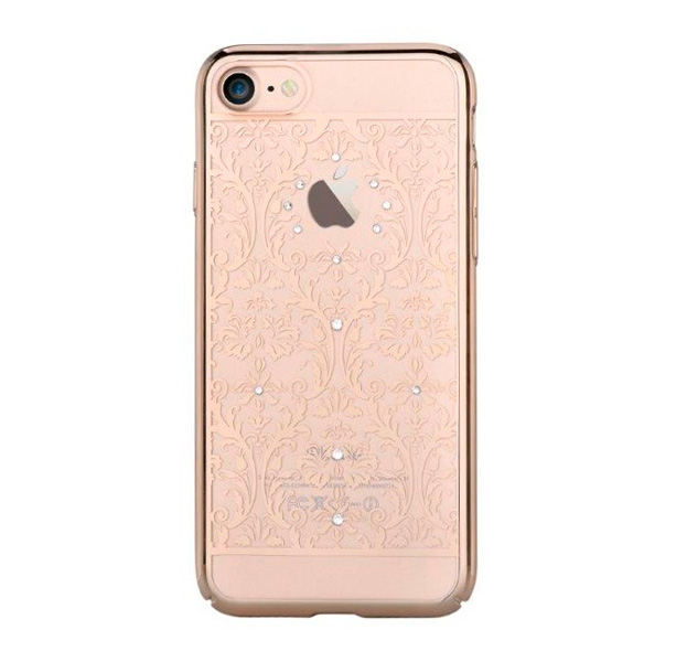 

Прозрачный чехол для iPhone 7/8 Devia Crystal Baroque Champagne Gold, Золотой