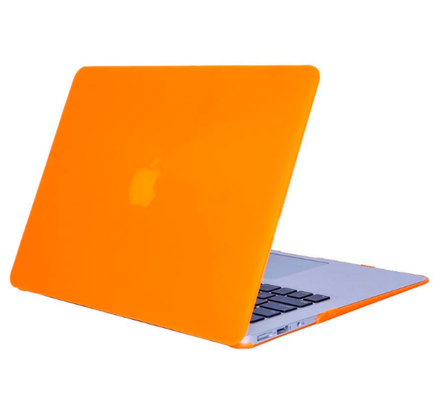 

Оранжевая пластиковая накладка для Macbook Air 11", Оранжевый