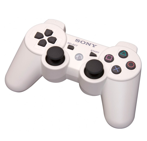 

Белый беспроводной джойстик Dualshock 3 для Sony Playstation 3
