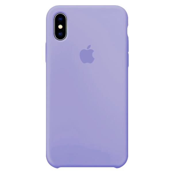 

Аметистовый силиконовый чехол для iPhone X/XS Silicone Case, Фиолетовый