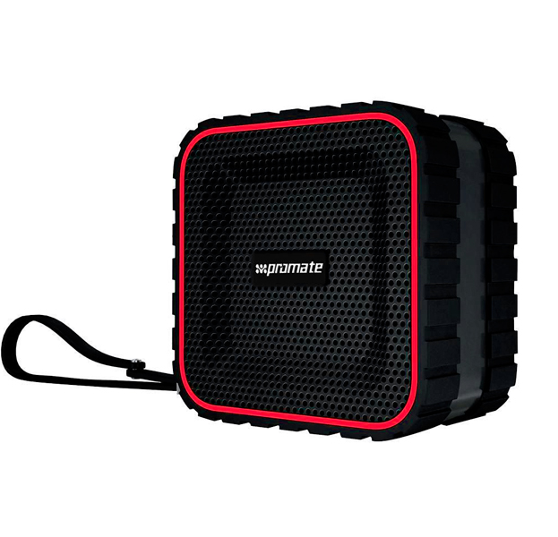 

Влагостойкий беспроводной динамик Promate aQuaBox Red