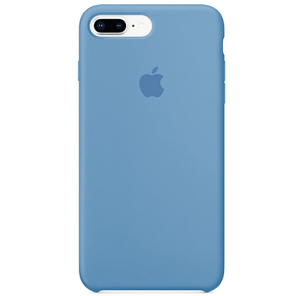 

Васильковый силиконовый чехол для iPhone 7/8 Plus Silicone Case, Голубой