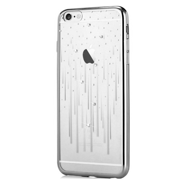 

Прозрачный силиконовый чехол для iPhone 7/8 Devia Crystal Meteor Silver, Серебристый