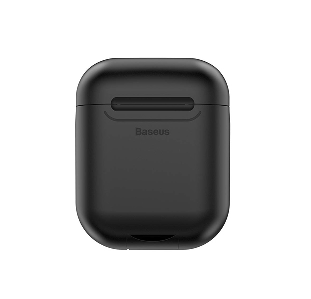 

Черный силиконовый чехол для Apple Airpods Baseus Wireless Charger Case
