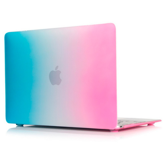 

Розово-голубая пластиковая накладка для Macbook Pro 13 2016/2017 Hard Shell Case, Голубой