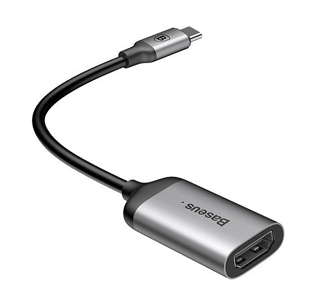 

Серый переходник Type-C / HDMI Baseus Joint Adapter 0.15 m