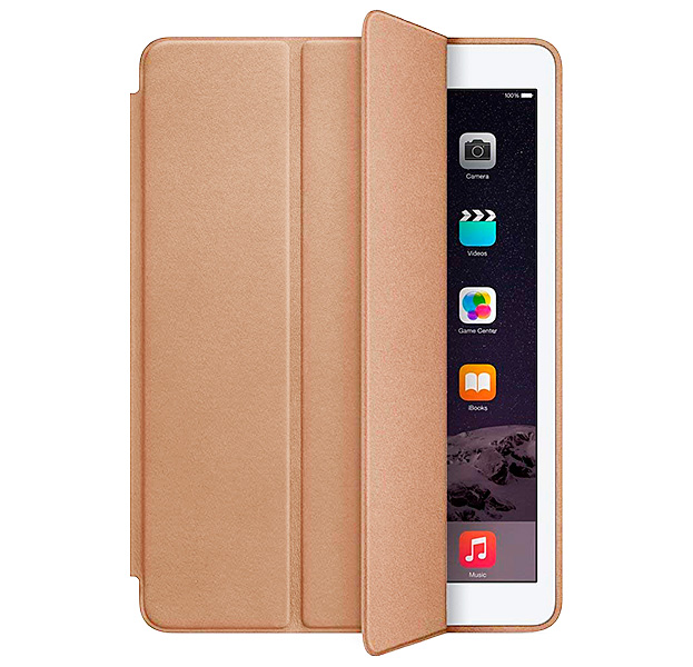 

Коричневый чехол для iPad Air 2 Smart Case