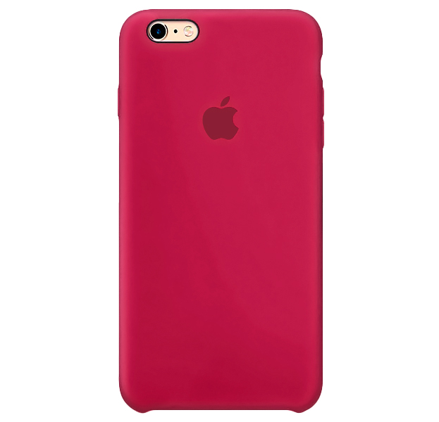 

Малиновый силиконовый чехол для iPhone 6/6S Silicone Case, Розовый