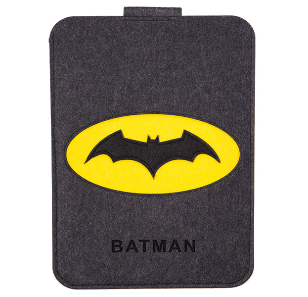 

Черный фетровый чехол-папка для Macbook Pro 13 New 2016 Batman