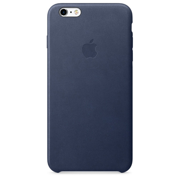 

Синий кожаный чехол для iPhone 6/6S Leather Case