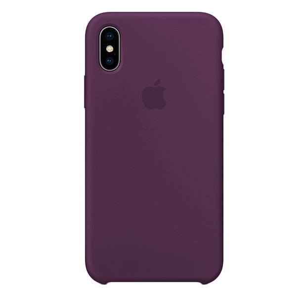 

Фиолетовый силиконовый чехол для iPhone X/XS Silicone Case