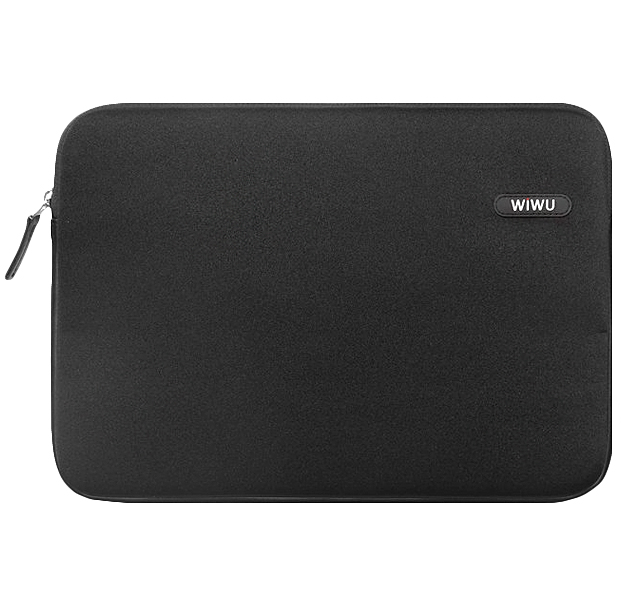 

Черная сумка для Macbook Pro 15 (2016-2018) WiWU Titanium Sleeve, Черный