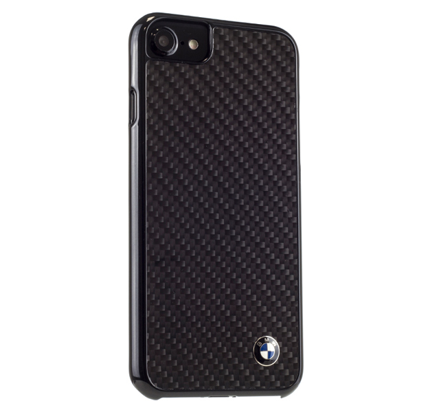 

Черный чехол-накладка для iPhone 7/8 BMW Signature Real Carbon
