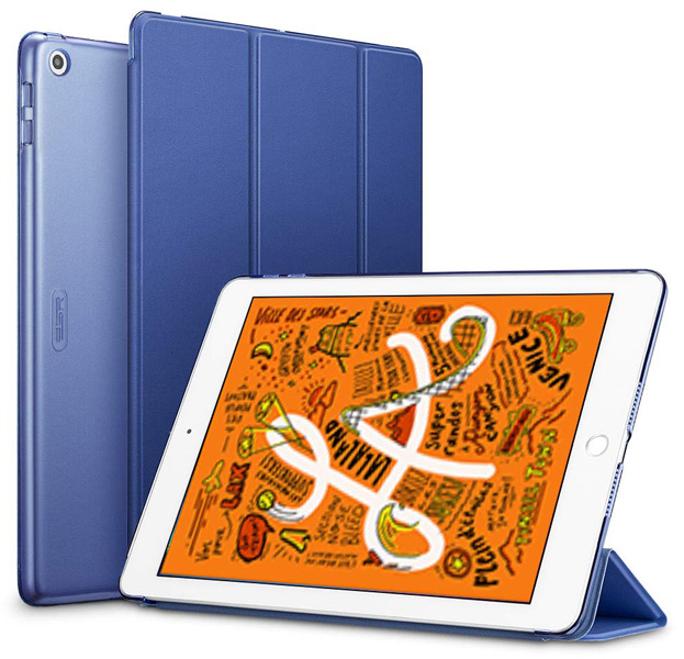 

Синий чехол-книжка для iPad Mini 5 ESR Hues Yippee Series