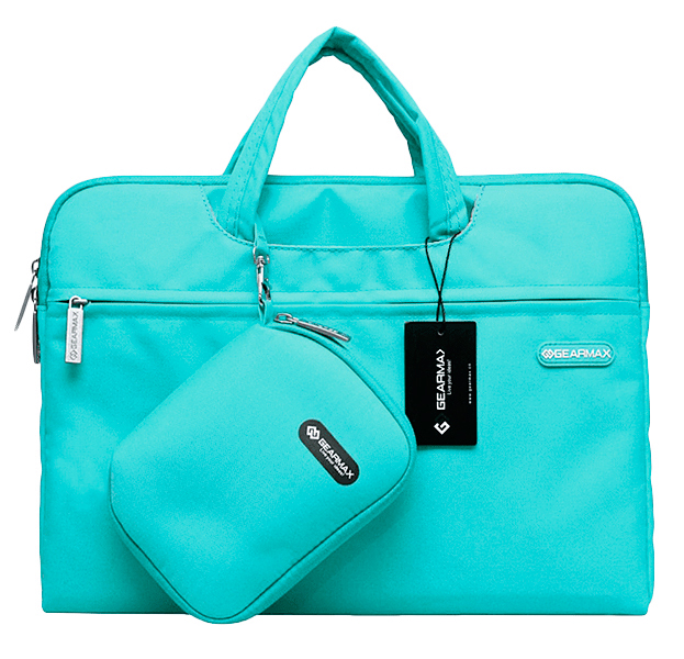 

Бирюзовая сумка для Macbook Air/Pro 13 Gearmax Campus Slim Case, Бирюзовый