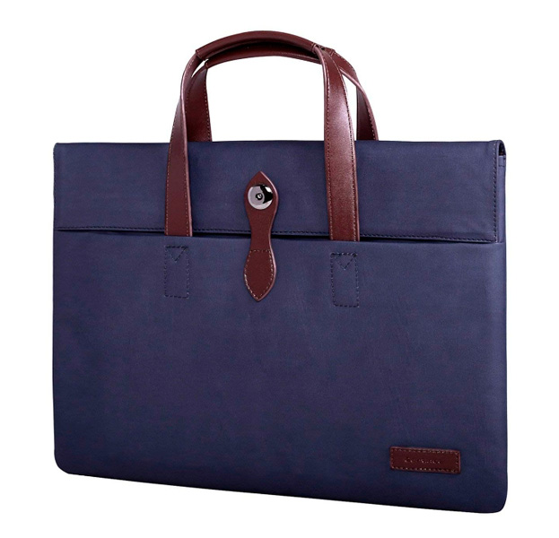 

Синяя сумка для Macbook Air/Pro 13" Cartinoe Business Series, Синий