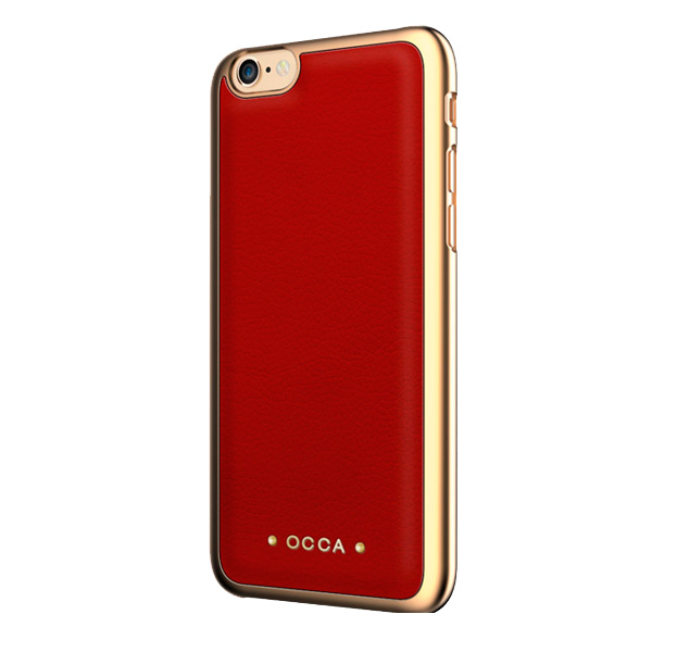 

Кожаный чехол для iPhone 7/8 Occa Absolute Collection Red, Красный