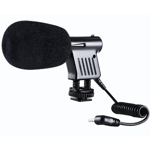 

Однонаправленный конденсаторный микрофон Boya BY-VM01с разъемом 3.5 mini jack