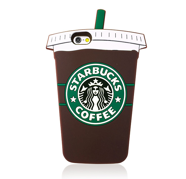 

Силиконовый чехол-накладка для iPhone 7/8 Starbucks Soft Case, Коричневый