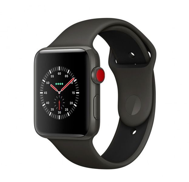 

Темно-серый ремешок для Apple Watch 42/44 mm Sport Band