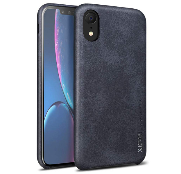 

Серый чехол-накладка для iPhone XR X-Level Vintage