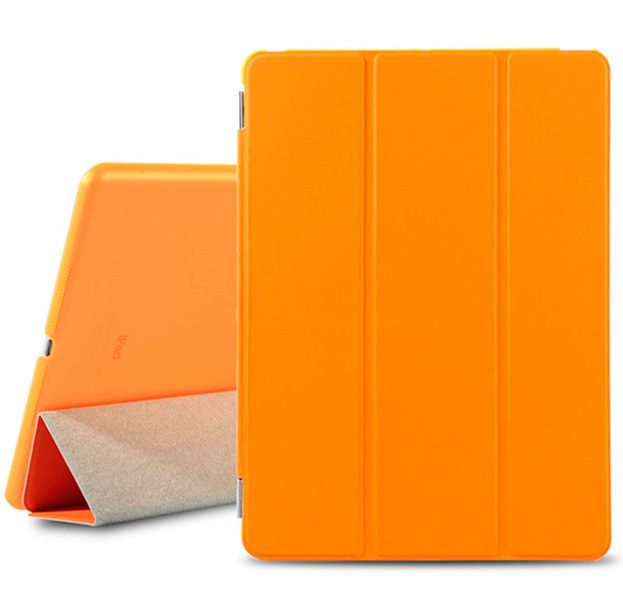 

Оранжевый комплект Smart Cover с накладкой для iPad Air