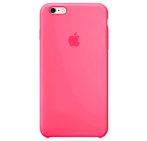 

Ярко-розовый силиконовый чехол для iPhone 6/6S Silicone Case