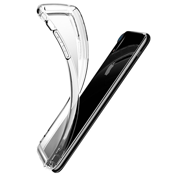 

Противоударный чехол-накладка для iPhone XR Baseus Safety Airbags Case Transparent, Полупрозрачный