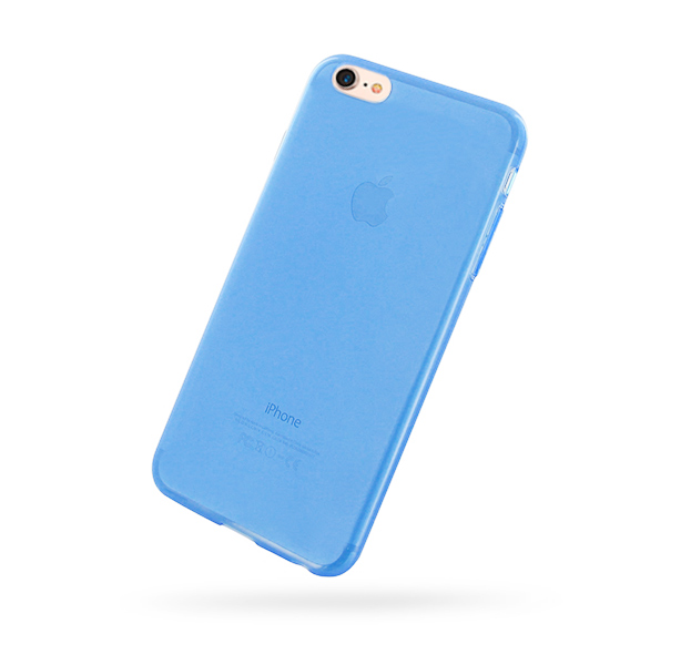

Синий силиконовый чехол-накладка для iPhone 7/8 Rainbow Case