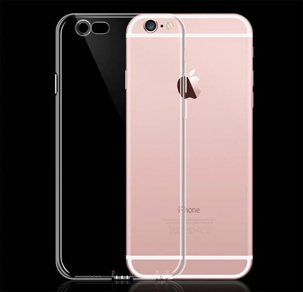 

Прозрачный силиконовый чехол для iPhone 6/6S