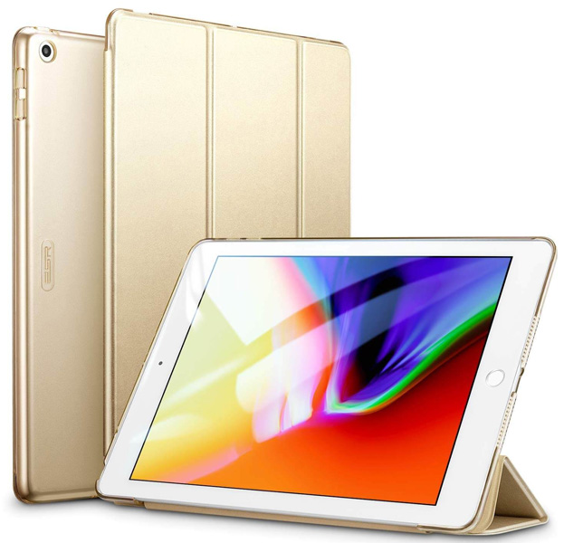 

Золотой чехол-книжка для iPad 9.7 2017/2018 ESR Hues Yippee Series
