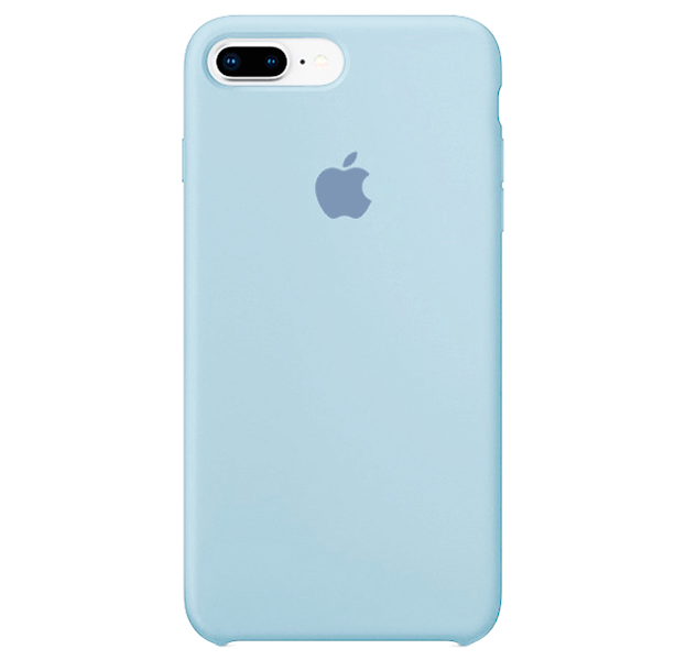 

Светло-синий силиконовый чехол для iPhone 7/8 Plus Silicone Case