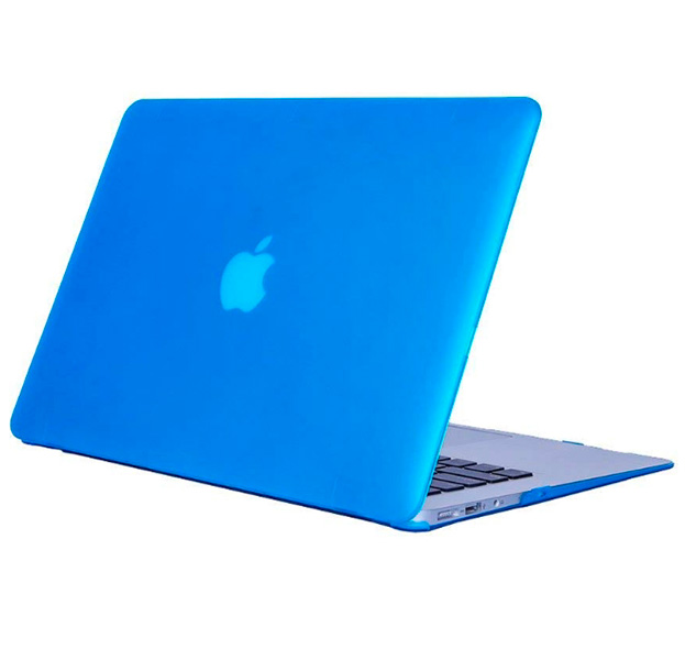 

Голубая пластиковая накладка для Macbook Air 11", Голубой