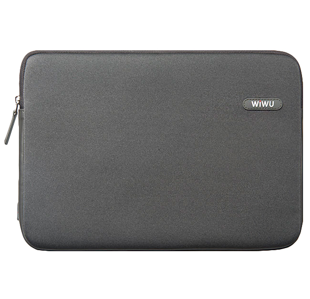 

Серая сумка для Macbook Air/Pro 13 WiWU Titanium Sleeve, Серый