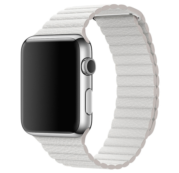 

Ремешок с магнитной застежкой для Apple Watch 42/44 mm белый
