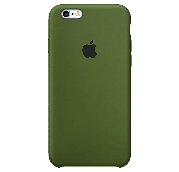 

Силиконовый чехол цвета Хаки для iPhone 6/6S Silicone Case