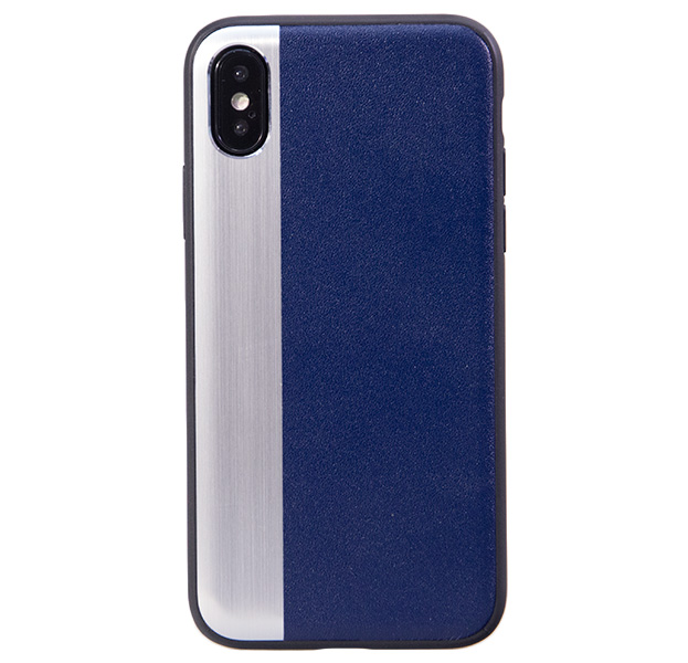 

Чехол-накладка для iPhone X/XS Comma Jazz Case Blue/Silver, Комбинированный