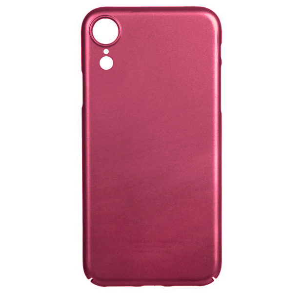 

Малиновый чехол-накладка для iPhone XR Deppa Air Case, Бордовый