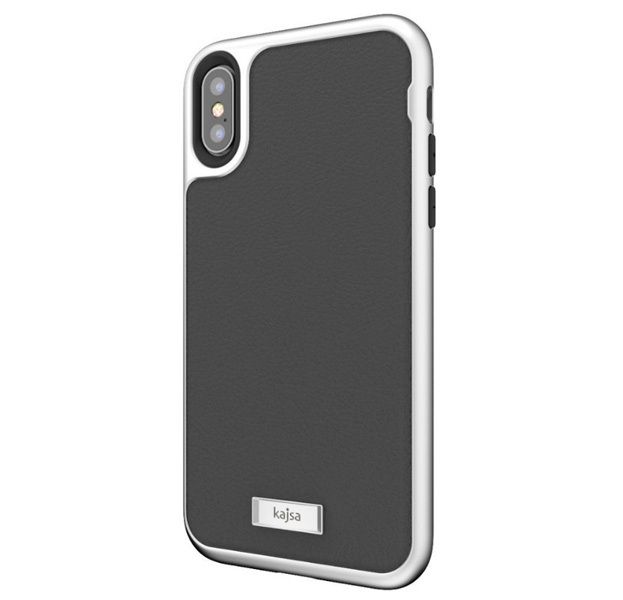 

Чехол-накладка для iPhone X/XS Kajsa Luxe Collection Gray, Серый