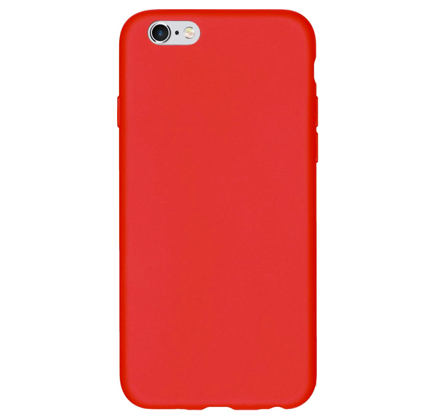 

Красный матовый чехол-накладка для iPhone 6/6S Anycase