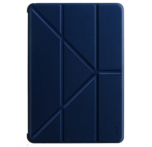 

Синий чехол-книжка для iPad Mini 5 Uniq Transforma Rigor with Pencil Slot